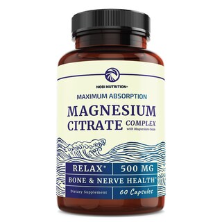 Foto 1 | Foto 1 | Suplemento Nobi Nutrition Complejo De Citrato De Magnesio 500 Mg - Venta Internacional.