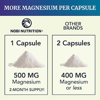 Foto 5 | Foto 5 | Suplemento Nobi Nutrition Complejo De Citrato De Magnesio 500 Mg - Venta Internacional.