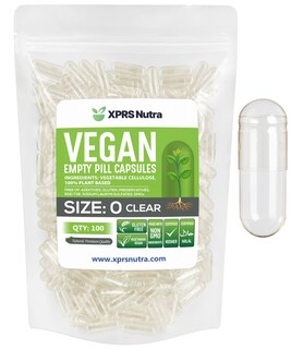 Foto 1 | Foto 1 | Cápsulas Vacías Xprs Nutra, Tamaño 0 A 100, Transparentes, Veganas - Venta Internacional.