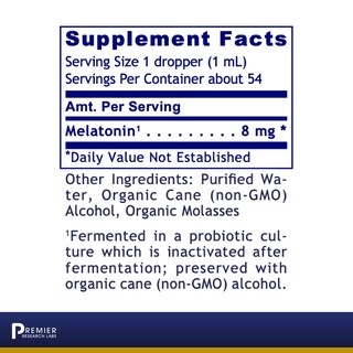 Foto 2 | Foto 2 | Suplemento Melatonina-nd De Premier Research Labs, 60 Ml - Venta Internacional.
