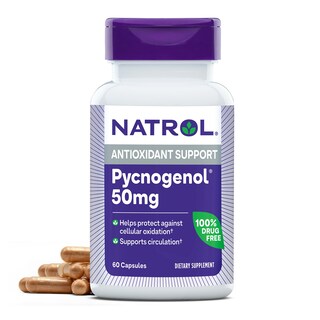 Foto 1 | Foto 1 | Suplemento Natrol Pycnogenol En Cápsulas De 50 Mg, 60 Unidades - Venta Internacional.