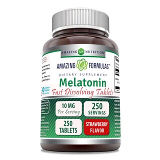 Foto 1 | Foto 1 | Suplemento Amazing Formulas De Melatonina, 10 Mg, 250 Comprimidos - Venta Internacional.