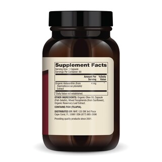 Foto 2 | Foto 2 | Suplemento Dietético Dr. Mercola Astaxantina 4 Mg 90 Cápsulas - Venta Internacional.