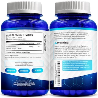 Foto 6 | Foto 6 | Suplemento We Like Vitamins Policosanol 25 Mg 180 Cápsulas - Venta Internacional.