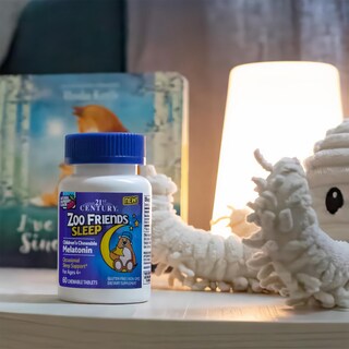 Foto 5 | Foto 5 | Suplemento De Melatonina 21st Century Zoo Friends Sleep 60 Comprimidos - Venta Internacional.