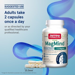 Foto 6 | Foto 6 | Suplemento Jarrow Formulas Magmind Productivity 60 Cápsulas - Venta Internacional.