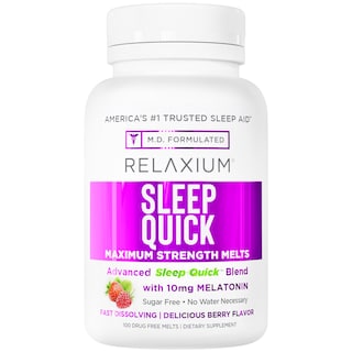 Foto 1 | Foto 1 | Sleep Aid Relaxium Sleep Quick Melts 10 Mg De Melatonina 100 S - Venta Internacional.