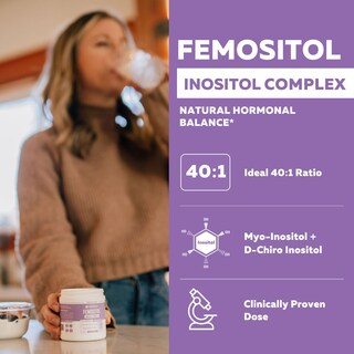Foto 2 | Foto 2 | Suplemento Triquetra Health Femositol Inositol En Polvo 123 G - Venta Internacional.