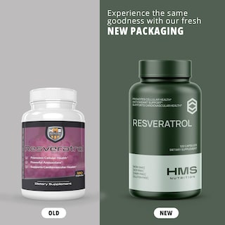 Foto 5 | Foto 5 | Suplemento Hms Nutrition Resveratrol 1400 Mg 120 Cápsulas - Venta Internacional.