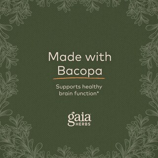 Foto 6 | Foto 6 | Suplemento Gaia Herbs Bacopa Brain Support 60 Cápsulas Veganas - Venta Internacional.