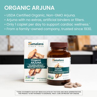 Foto 3 | Foto 3 | Suplemento Himalaya Organic Arjuna 700 Mg Para La Presión Arterial - Venta Internacional.