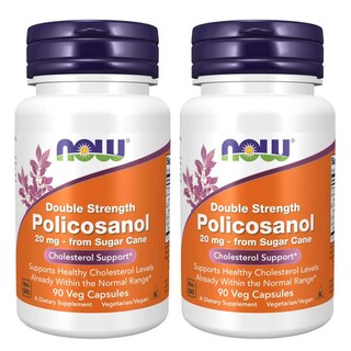 Foto 1 | Foto 1 | Suplemento Now Foods, Policosanol De Doble Concentración, 90 Cápsulas, 2 Veces - Venta Internacional.