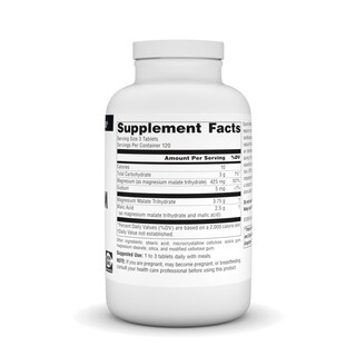 Foto 2 | Foto 2 | Supplement Source Naturals Malato De Magnesio 3750 Mg 360 Comprimidos - Venta Internacional.