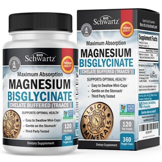 Foto 1 | Foto 1 | Suplemento De Bisglicinato De Magnesio Bioschwartz 360 Ct - Venta Internacional.