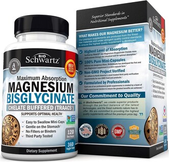 Foto 7 | Foto 7 | Suplemento De Bisglicinato De Magnesio Bioschwartz 360 Ct - Venta Internacional.