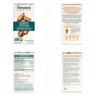 Foto 7 | Foto 7 | Suplemento Himalaya Organic Arjuna 700 Mg 60 Cápsulas - Venta Internacional.