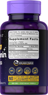 Foto 2 | Foto 2 | Suplemento Carlyle Melatonin 300 Mcg 365 Tabletas - Venta Internacional.