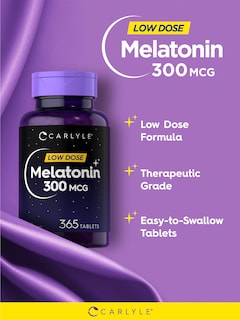 Foto 3 | Foto 3 | Suplemento Carlyle Melatonin 300 Mcg 365 Tabletas - Venta Internacional.
