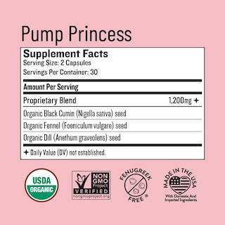 Foto 2 | Foto 2 | Suplemento De Lactancia Legendairy Milk Pump Princess 60 Cápsulas - Venta Internacional.