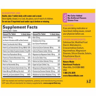 Foto 6 | Foto 6 | Suplemento Multivitamínico Hecho Por La Naturaleza Para Ella, Más De 50 O 90 Tabletas - Venta Internacional.