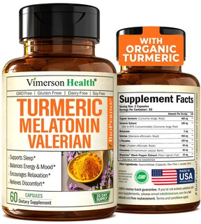 Foto 1 | Foto 1 | Suplemento Para Dormir Vimerson Health, Cúrcuma Y Melatonina - Venta Internacional.