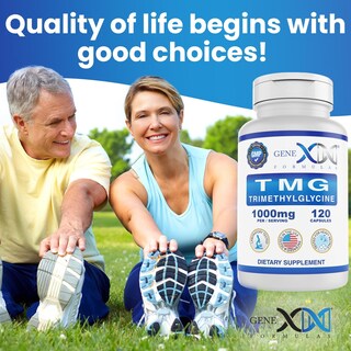 Foto 7 | Foto 7 | Suplemento Genex Tmg 1000 Mg De Betaína Anhidra 120 Cápsulas - Venta Internacional.
