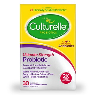 Foto 1 | Foto 1 | Probiotic Culturelle Ultimate Strength, 20 Mil Millones De Ufc, 30 Unidades - Venta Internacional.