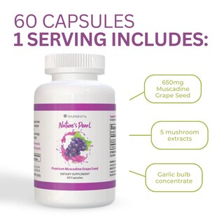 Foto 4 | Foto 4 | Suplemento Youngevity Premium De Semillas De Uva Muscadine 650 Mg - Venta Internacional.