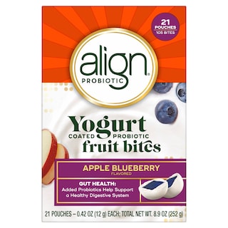 Foto 1 | Foto 1 | Los Bocados De Fruta Probiótica Alinean 105 Bocados Recubiertos De Yogur - Venta Internacional.