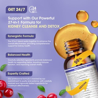 Foto 2 | Foto 2 | Suplemento GreenPeople Kidney Cleanse Detox & Repair 60 ml - Venta Internacional