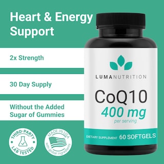 Foto 2 | Foto 2 | Suplemento Luma Nutrition Coq10 de 60 Tabletas-Venta Internacional