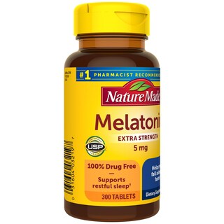 Foto 6 | Foto 6 | Melatonina Sleep Aid Nature Made 5 mg 300 Comprimidos - Venta Internacional