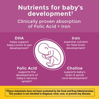 Foto 2 | Foto 2 | Vitamina Prenatal+colina Nature Made - Venta Internacional