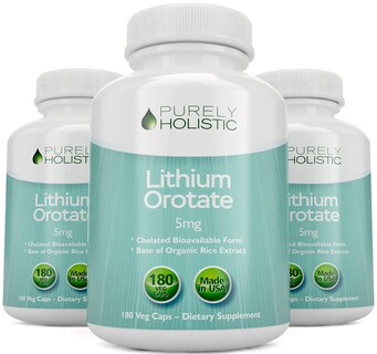 Foto 6 | Foto 6 | Suplemento Purely Holistic Orotato de Litio 180 Cápsulas-Venta Internacional