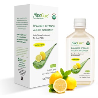 Foto 1 | Foto 1 | Jugo de Aloe Vera Orgánico Aloecure, Sabor Limón 500 ml - Venta Internacional
