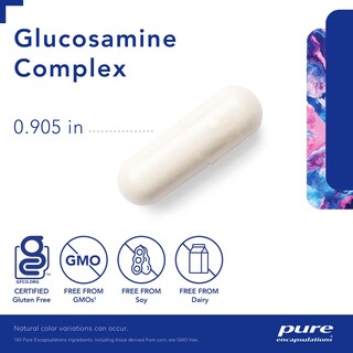 Foto 3 | Foto 3 | Complejo de Glucosamina Supplement Pure Encapsulations 180 Cápsulas - Venta Internacional
