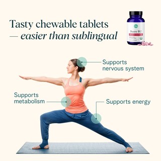 Foto 4 | Foto 4 | Supplement Ora Organic Buzzy B12 1500 mcg Sabor Frambuesa 30 Tabletas - Venta Internacional