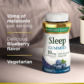 Foto 4 | Foto 4 | Suplemento Para Dormir Nature's Bounty Gomitas Melatonina 10 Mg 140 Unidades - Venta Internacional