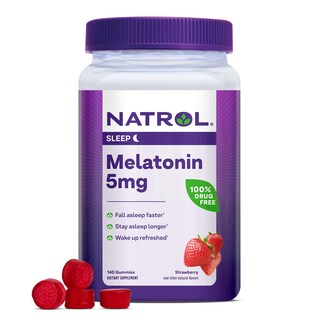 Foto 1 | Foto 1 | Suplemento Natrol Gomitas de Melatonina 5 mg Ayudan a Dormir 140 Unidades - Venta Internacional