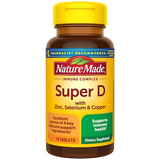 Foto 1 | Foto 1 | Suplementos Nature Made Supercomplejo Inmunitario Vitamina D 70 Comprimidos - Venta Internacional