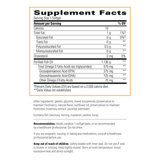 Foto 2 | Foto 2 | Suplemento de Aceite de Pescado Integrative Therapeutics Pure Omega HP - Venta Internacional