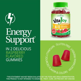 Foto 2 | Foto 2 | Suplemento 21st Century Vitamina B-12 de 90 Gomitas-Venta Internacional