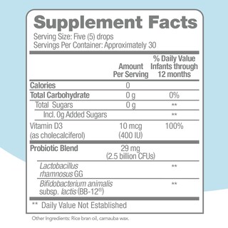 Foto 3 | Foto 3 | Gotas Probióticas Y De Vitamina D Culturelle Baby De 0 A 12 Meses - Venta Internacional