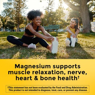 Foto 2 | Foto 2 | Suplemento de Glicinato de Magnesio Nature Made 200 mg 180 Cápsulas - Venta Internacional