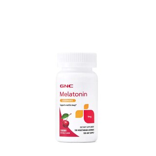Foto 1 | Foto 1 | Suplemento de Pastillas De Melatonina GNC 1 Mg Sabor A Cereza 120 G - Venta Internacional