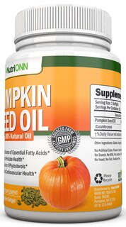 Foto 6 | Foto 6 | Suplemento Nutrionn Aceite Semillas de Calabaza 1000 Mg 180 Cápsulas Blandas - Venta Internacional