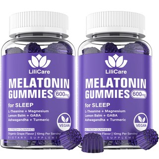 Foto 1 | Foto 1 | Suplemento EnvyDeal de Melatonina 2 Piezas de 50 Gomitas-Venta Internacional
