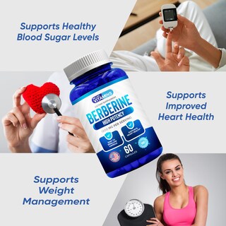 Foto 5 | Foto 5 | Suplemento We Like Vitamins Max Strength Berberine 1200 mg - Venta Internacional