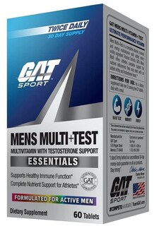 Foto 6 | Foto 6 | Comprimidos Multivitamínicos Gat Sport Para Hombre Multi + Test (150 Unidades) - Venta Internacional.