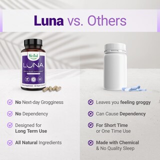 Foto 4 | Foto 4 | Sleep Aid Nested Naturals Luna 60 Cápsulas Veganas - Venta Internacional